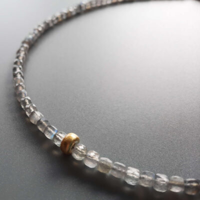 Choker z labradorytami - obrazek 5