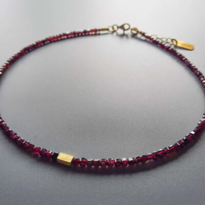 Choker z granatami - obrazek 2